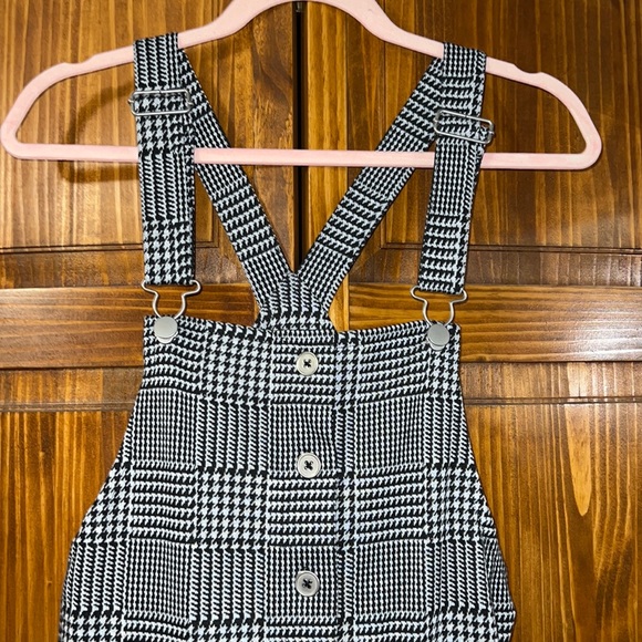 SO Dresses & Skirts - NEW Plaid Jumper/Overall Dress